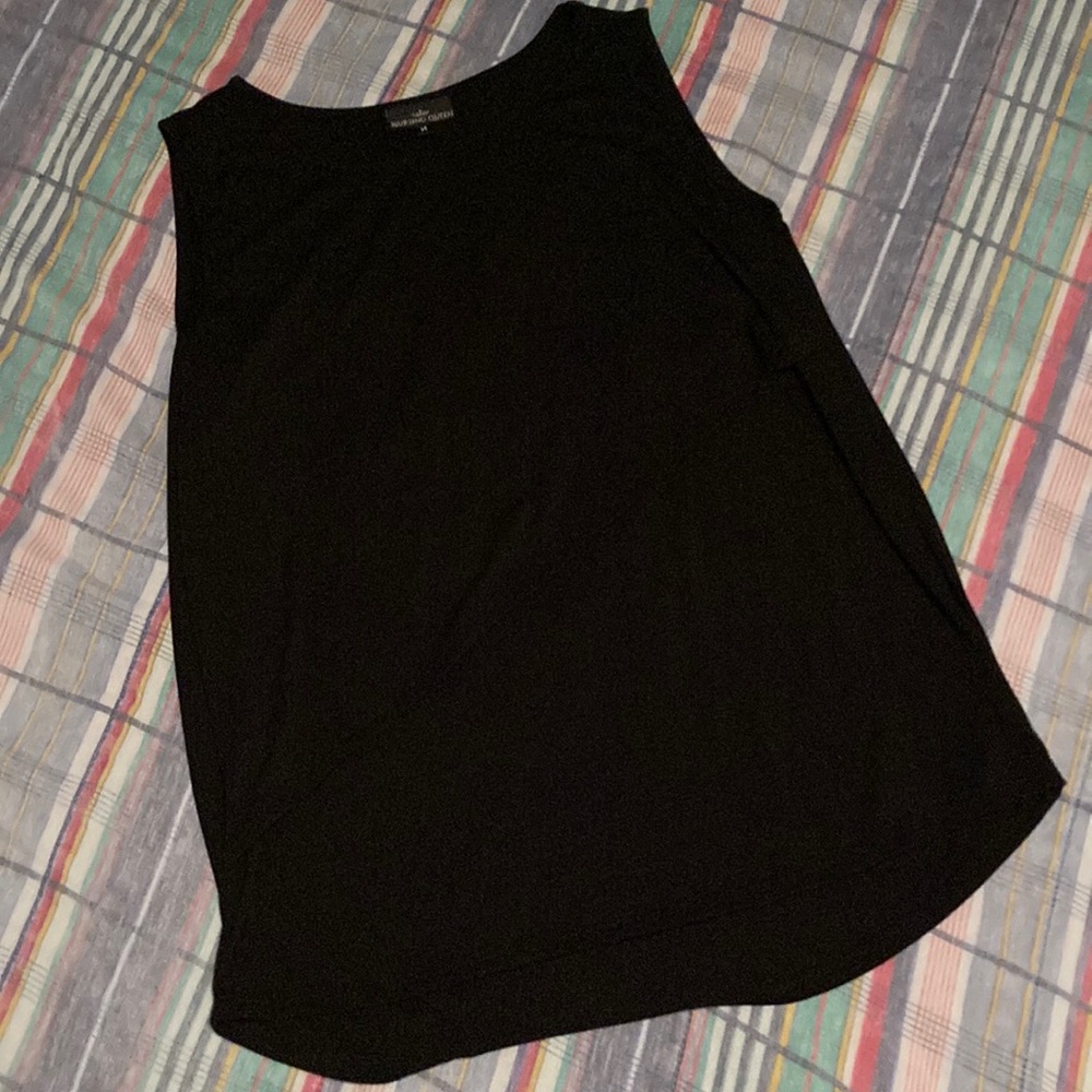 *EUC* Nursing Queen black tank top size Medium